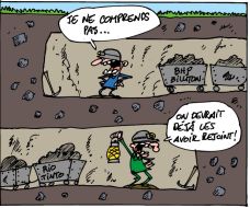 Sid&eacute;rurgie : Grise mine